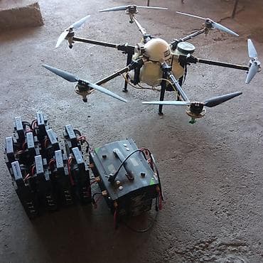 гене: Сельскохозяйственный дрон-опрыскиватель (гексакоптер) с комплектом — 1