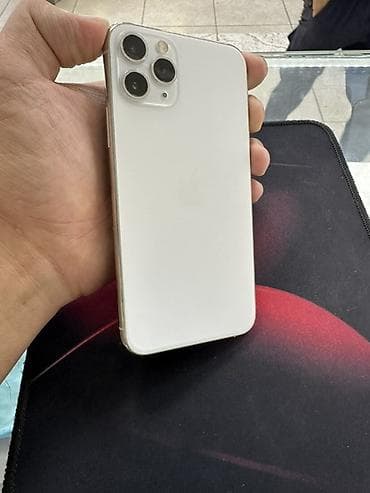 iphone 11 про цена бу: IPhone 11 Pro, Б/у, 256 ГБ, Серебристый, Защитное стекло, Чехол, 80 % — 2