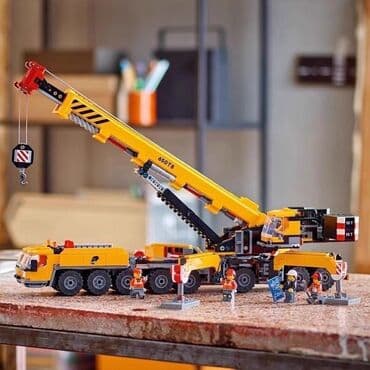 игрушечная строительная техника: 🏗️ Конструктор Кран Собери свой город с мощным мобильным краном — этот — 2