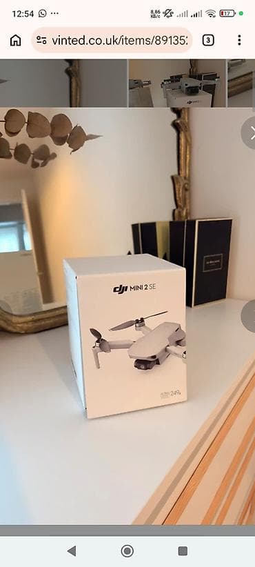 DJI Mini 2 SE — ультралёгкий складной квадрокоптер (до 249 г) с