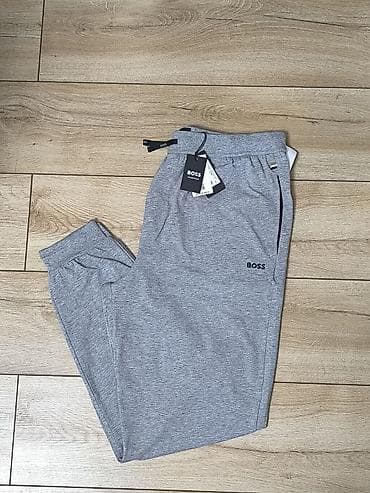 Мужские брюки, XL, Boss, Новый, цвет - Серый at lalafo.kg Мужские брюки, XL, Boss, Новый, цвет - Серый