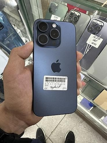 IPhone 15 Pro, Жаңы, 256 ГБ, Deep Purple, 87 %