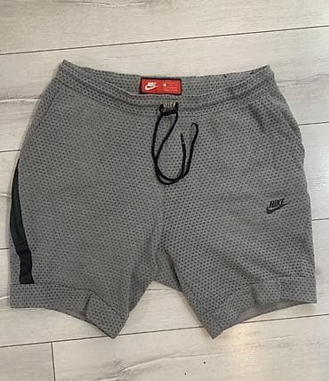 Мужские шорты Nike, размер XL Для роста 175-180 - Цвет: серый с мелким