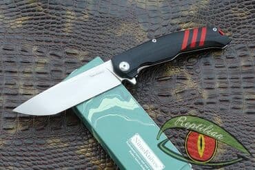 прибор ночного видения для охоты бу: Нож складной fat dragon-nimo knives r11black, сталь d2, рукоять g10 — 16