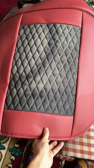 домкрат для машины цена: Чехлы Экокожа, цвет - Красный, Subaru, Новый, Самовывоз — 4