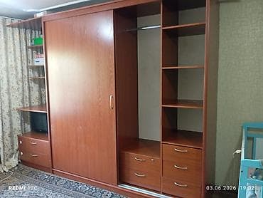 шкафы б у: Шкаф купе, Б/у, С зеркалом, ЛДСП — 4