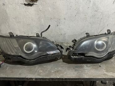 очки защитные от компьютера: Комплект передних фар Subaru 2008 г., Б/у, Оригинал — 1