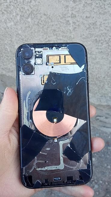 IPhone 11, Б/у, 128 ГБ, Черный, 89 %