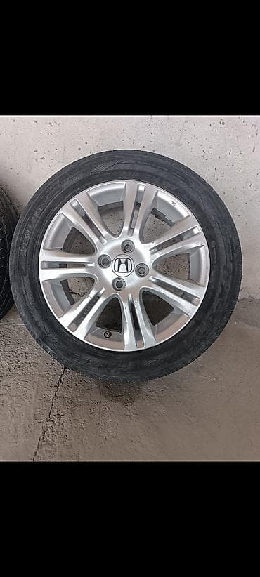 Унаа: Комплект из 4 легкосплавных дисков Honda с шинами. - Оригинальные — 1