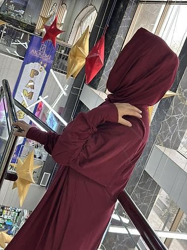 Плащи: Намазники бордового цвета. ОПТОМ И В РОЗНИЦУ ! - Свободный прямой — 2