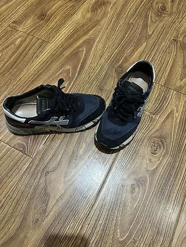 Красота и здоровье: Мужские кроссовки, 40, Б/у, цвет - Синий — 2