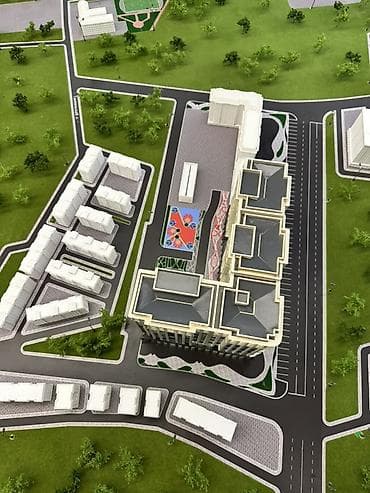 Үй куруучулардан жаңы конуштар: Курулуп жатат, 2 бөлмө, 58 м² — 3