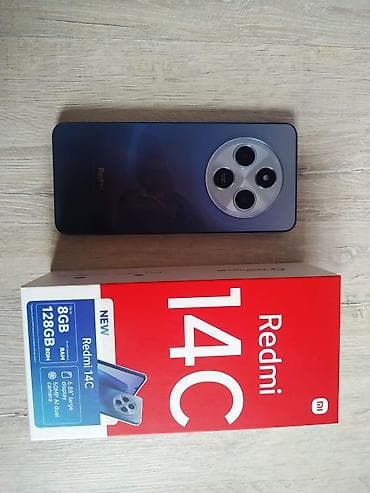 Redmi, Redmi 14C, Б/у, 128 ГБ, цвет - Синий