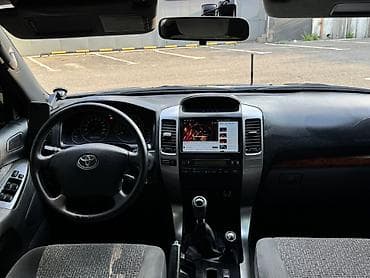 Унаа: Toyota Land Cruiser Prado: 2003 г., 3 л, Кол менен иштөөчү, Дизель, Жол тандабас — 9
