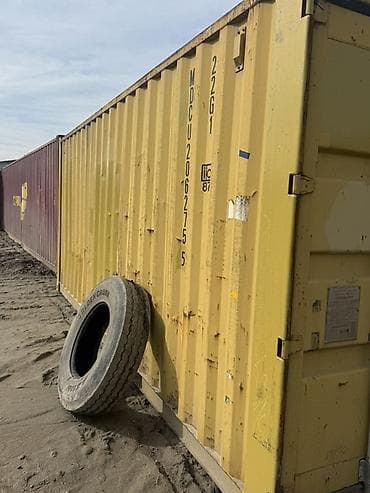 Контейнеры: Морской контейнер 20-футовый (тип 22G1) Характеристики: - Стандартный — 3