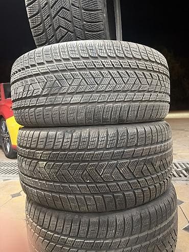 скоростя: Шины 265 / 40 / R 21, Зима, Б/у, Комплект, Внедорожные (АТ/МТ), Италия, Pirelli — 1