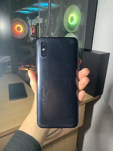 мед алимин: Redmi, Redmi 9A, Б/у, 32 ГБ, цвет - Черный, 2 SIM — 2