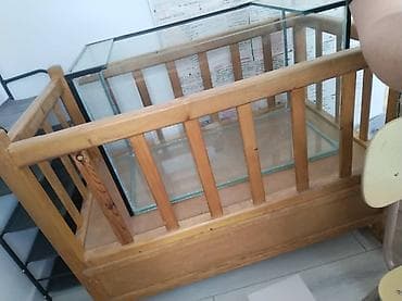 морской аквариум купить: Детский манеж! ручная работа! с качалкой! из чистого дерева! отдам за — 1