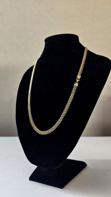 Золотая Цепь "Питон" Золото 585 проба Вес 14.9 грамм Длина 52 см