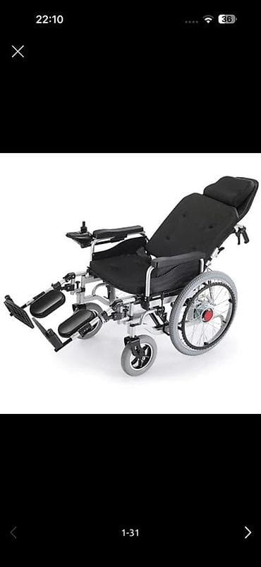 мир колясок: Электроколяска с функцией полного раскладывания (90–180°) - — 6