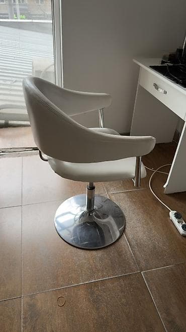 наполнител: Парикмахерское кресло на гидроподъёмнике - Модель: круглое сиденье с — 3