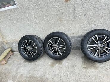 шины на ниву r15: Колеса в сборе 205 / 65 / R 15, Зимняя шипованная, Б/у, Комплект, Легковые, Литые, отверстий - 4 — 1