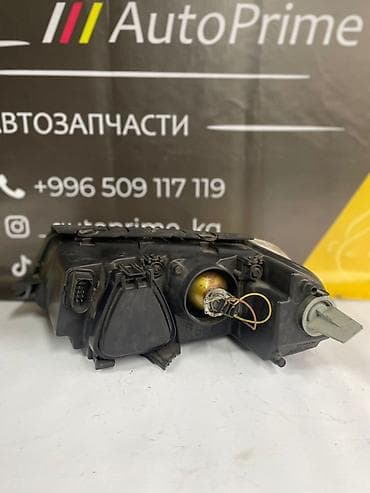 00: Передняя правая фара Volkswagen Б/у, Оригинал, Германия — 5
