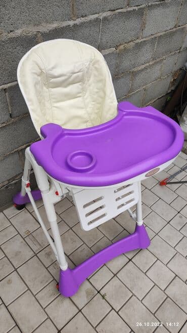 стульчик для кормления купить: Стульчик для кормления детский . Фирма Аricare. Прочный в отличном — 1