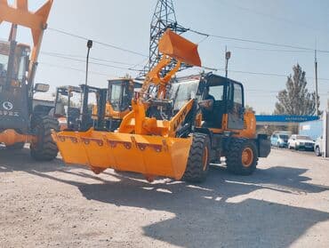 Услуга фронтального погрузчика, бобката. #аренда #бобкат