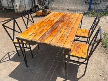 мебель для ресторанов и кафе: Стол и стул для кафе, Новый, Самовывоз, Платная доставка — 1