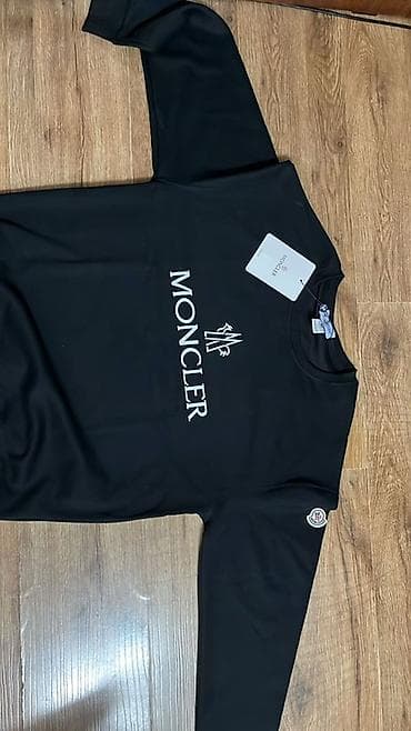 Свитера: Свитшот Moncler, черный Срочно🔥 продам свитер Moncler новый размер Xl — 1