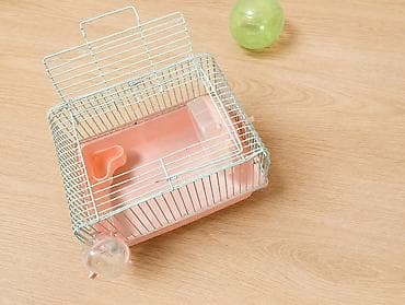 🐹 Продаётся новая, красивая клетка-переноска в нежно-розовом цвете! В — 5