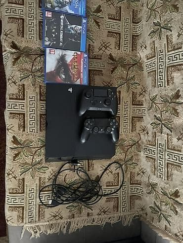 Техника жана электроника: Игровая консоль Sony PlayStation 4 (Slim), комплект. В комплекте: - — 1