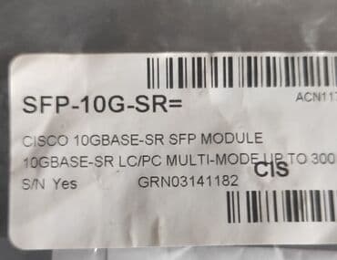 режим буу: Продаются SFP модули ethernet 1, 10, 25, 40 gb. и для SAN систем 8 — 6