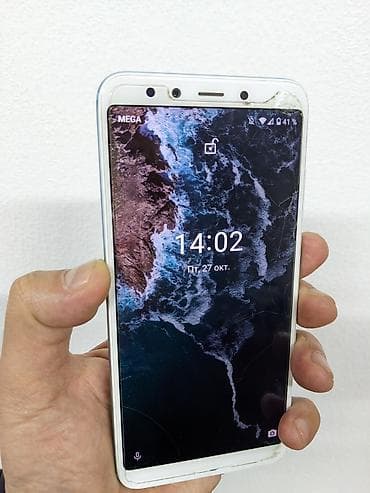 android 2din: Xiaomi, Mi A2, Колдонулган, 64 ГБ, түсү - Көгүлтүр, 2 SIM — 1