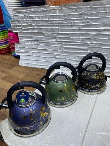 чайник эмалированный 3 л цена бишкек: Чайники Разных видов,материалов,обьемов,цветов — 4
