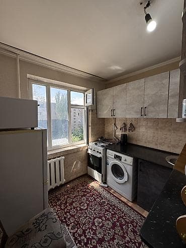 2 комнаты, 44 м², Кок-Жар мкр 104 серия, 4 этаж, Косметический ремонт — 5