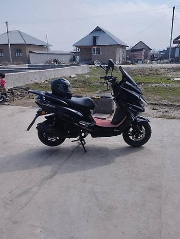 мото эндура: Скутер Stomer (бренд на облицовке) в чёрном цвете.0.49 кубовй — 3