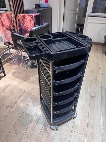 Килем жуучу аппараттар: Профессиональная тележка‑органайзер для салона красоты/барбершопа. - — 1