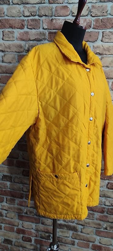 желтый куртка: Ветровка, Осень-весна, M — 1