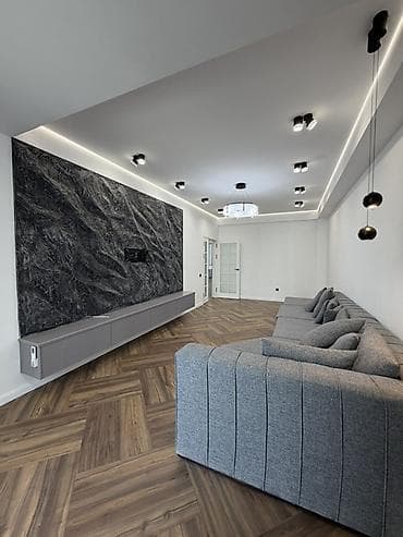 капстрой: 3 комнаты, 110 м², Элитка, Асанбай мкр Элитка, 8 этаж, Дизайнерский ремонт — 5