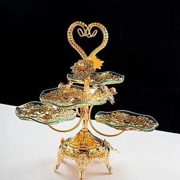 Гирлянды: Четырехярусная сервировочная этажерка Royal Craft - Назначение: для — 3