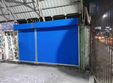 стойки для ограждение: Ролл дверь, Жалюзи дверь, Метал, Платная установка — 1