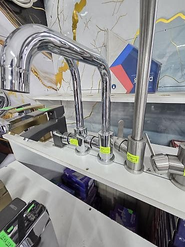 Сантехника: Кухонные смесители (разные модели) - Тип: однорычажные смесители для — 3