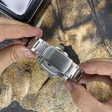 часы strong durable: Цифровые наручные часы SKMEI с металлическим браслетом - Корпус с — 5