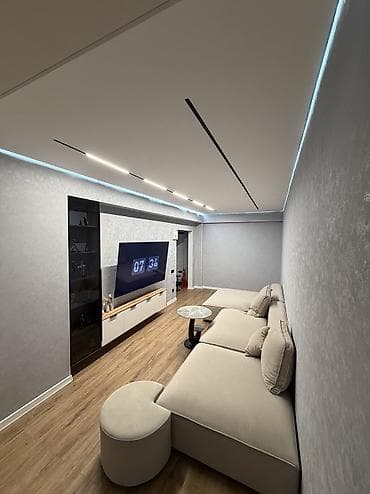 75: 2 комнаты, 61 м², Кок-Жар мкр 9 этаж, Дизайнерский ремонт — 7