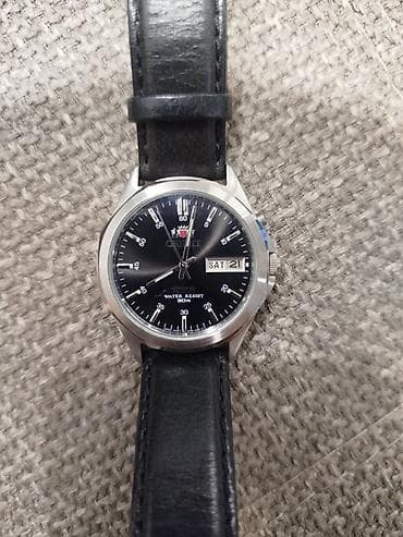 Бижутерия: Классикалык сааттар саат, Orient, Жапония, Суу өткөрбөөчү, Эркектердики, Жаңы — 2