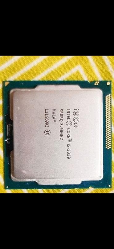 Процессор, Б/у, Intel Core i5, 4 ядер, Для ПК