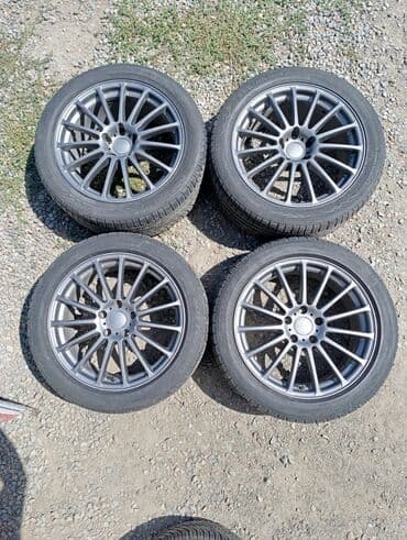 колёса на матиз: Колеса в сборе R 18, Лето, Б/у, Комплект, Легковые, Литые — 3