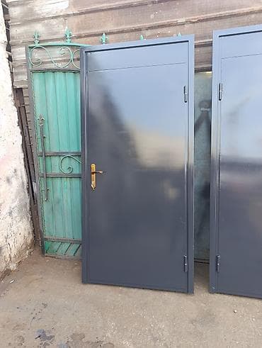 Накладки для дверей: Металлическая дверь на заказ, Для частного дома, Двухстворчатая, Стальная — 5